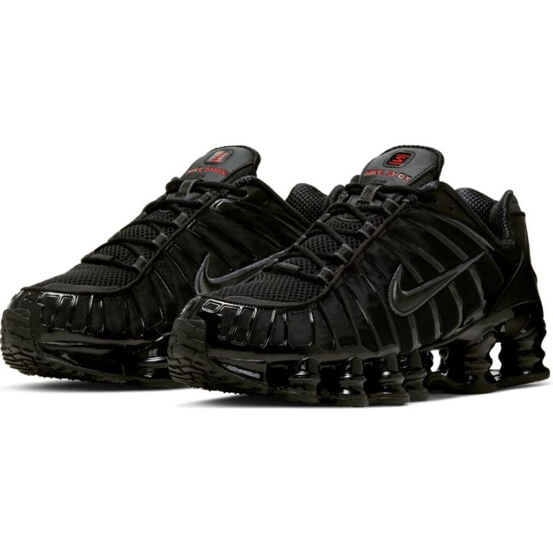 Nike Shox TL Black BlackMetallic Silver AR3566-002