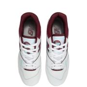 New Balance BB550WBG  White Burgundy