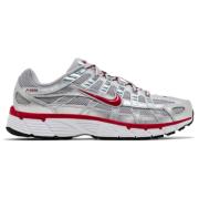 Nike P-6000 Metallic Silver Gym Red 