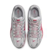 Nike P-6000 Metallic Silver Gym Red 