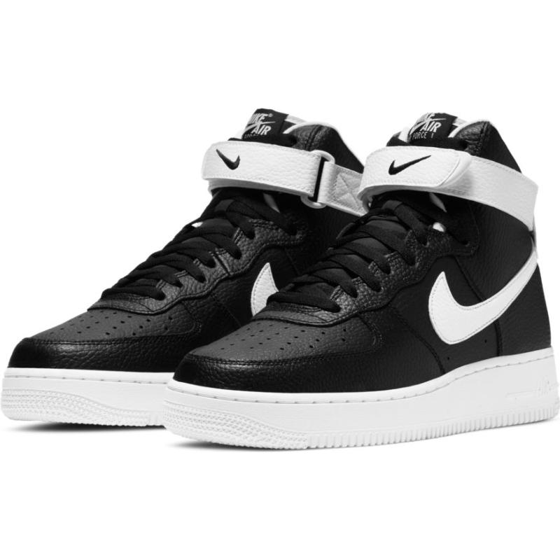 Guijarro Por favor mira Cerdo Nike Air Force 1 High '07 Black White CT2303-002