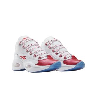 Reebok Question Mid "White Red"